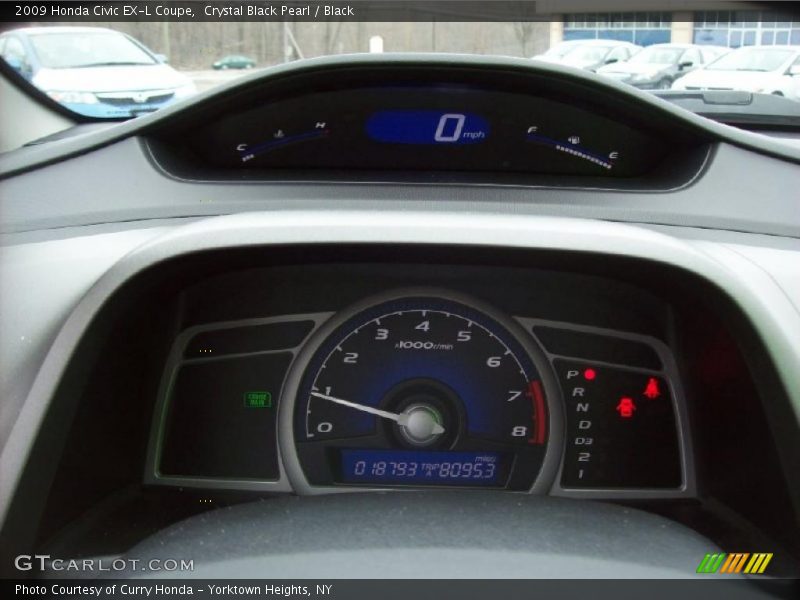  2009 Civic EX-L Coupe EX-L Coupe Gauges