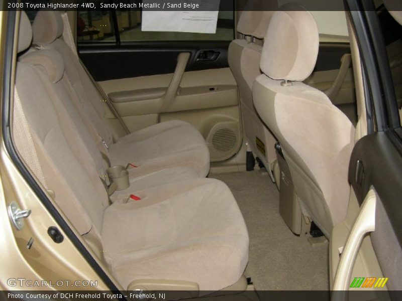 Sandy Beach Metallic / Sand Beige 2008 Toyota Highlander 4WD