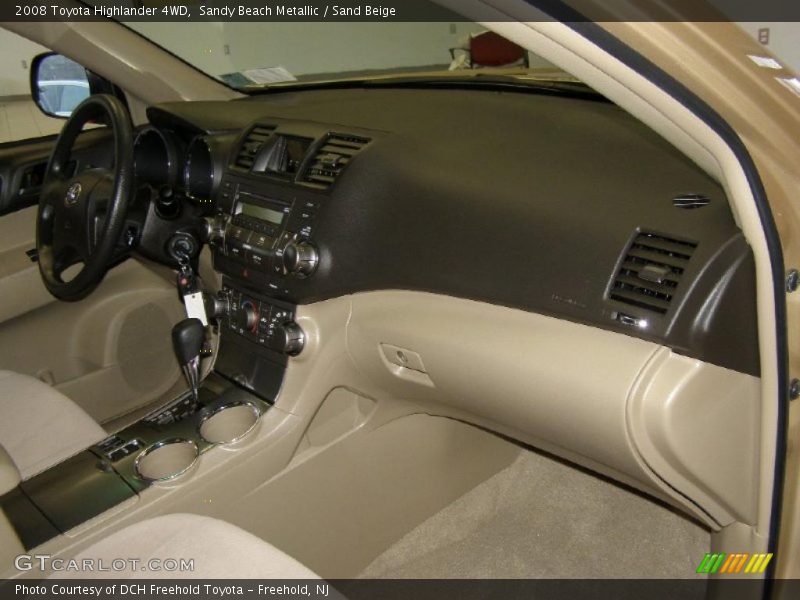 Sandy Beach Metallic / Sand Beige 2008 Toyota Highlander 4WD