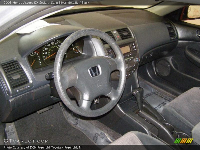 Black Interior - 2005 Accord DX Sedan 