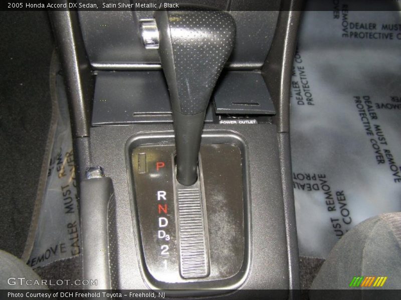  2005 Accord DX Sedan 5 Speed Automatic Shifter