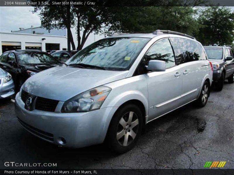 Silver Mist Metallic / Gray 2004 Nissan Quest 3.5 SE