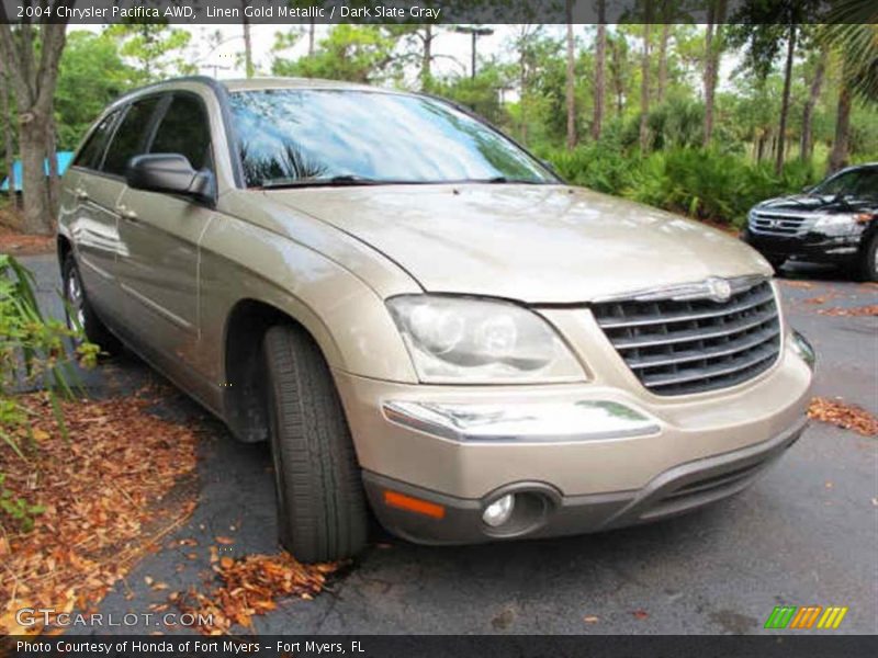 Linen Gold Metallic / Dark Slate Gray 2004 Chrysler Pacifica AWD