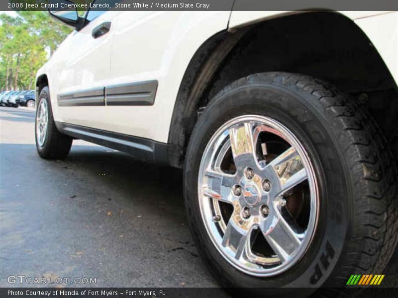 Stone White / Medium Slate Gray 2006 Jeep Grand Cherokee Laredo