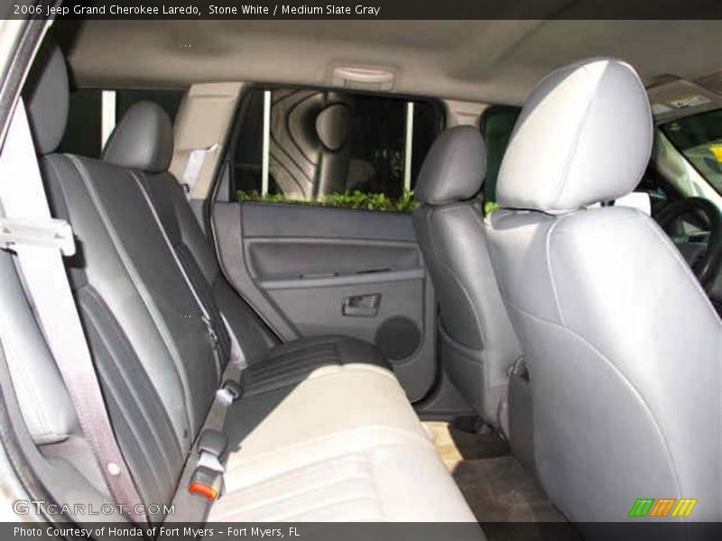 Stone White / Medium Slate Gray 2006 Jeep Grand Cherokee Laredo