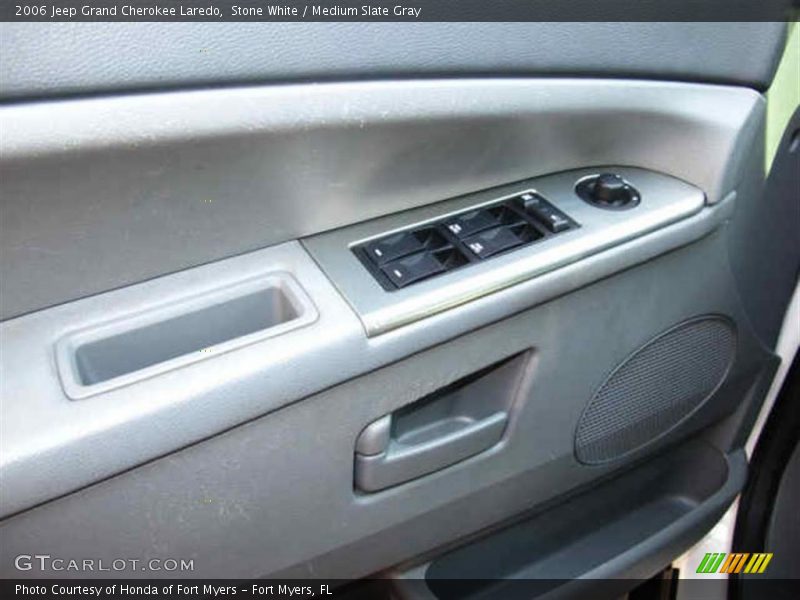 Stone White / Medium Slate Gray 2006 Jeep Grand Cherokee Laredo