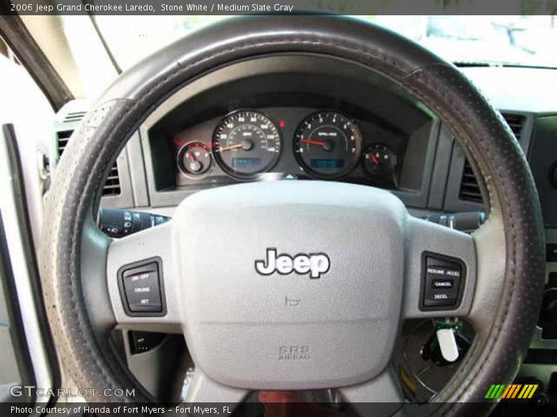 Stone White / Medium Slate Gray 2006 Jeep Grand Cherokee Laredo
