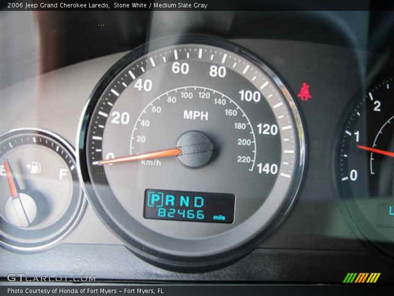 Stone White / Medium Slate Gray 2006 Jeep Grand Cherokee Laredo