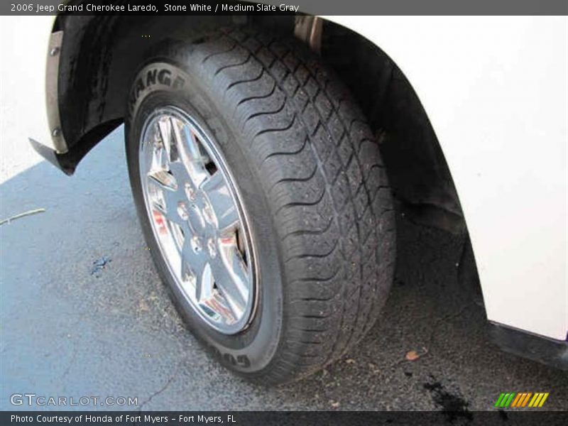 Stone White / Medium Slate Gray 2006 Jeep Grand Cherokee Laredo