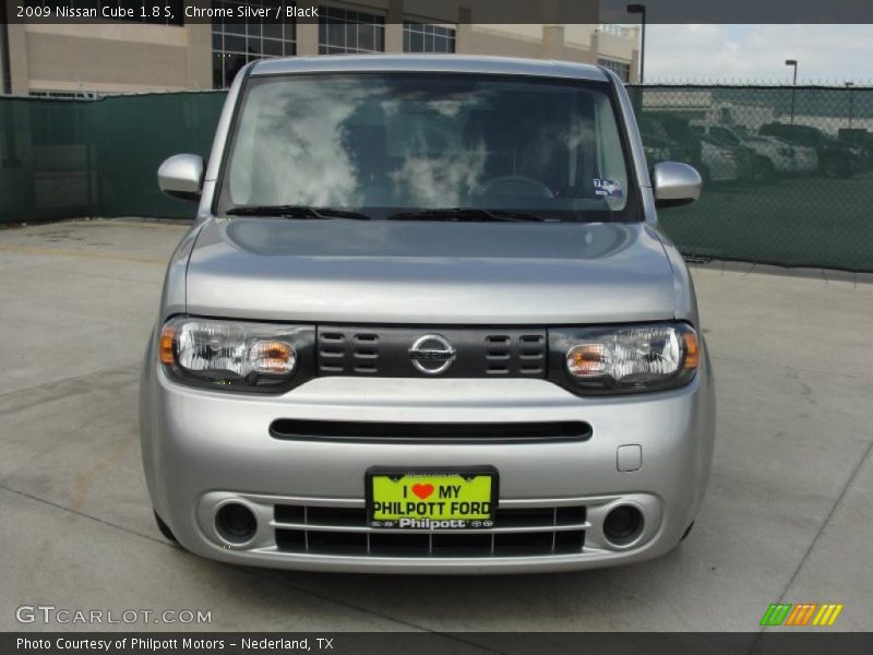 Chrome Silver / Black 2009 Nissan Cube 1.8 S