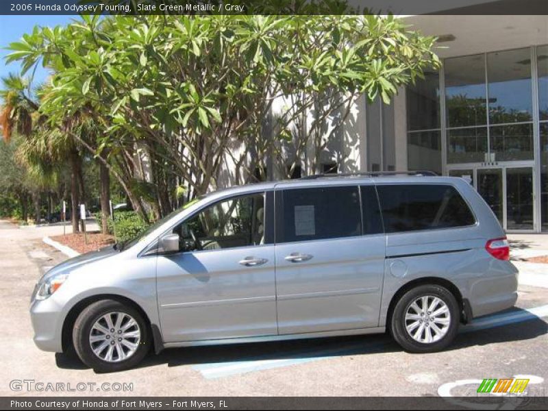 Slate Green Metallic / Gray 2006 Honda Odyssey Touring