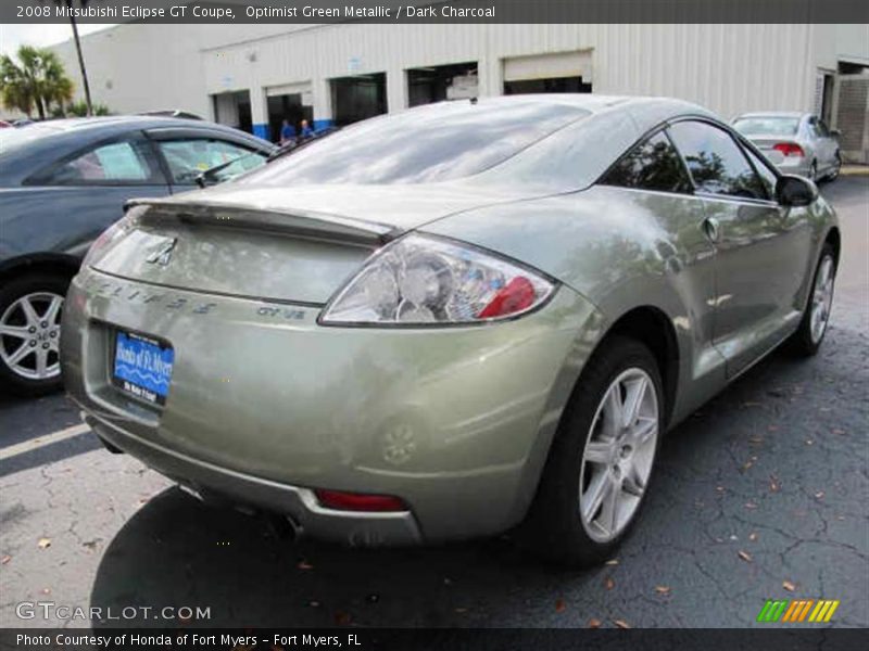 Optimist Green Metallic / Dark Charcoal 2008 Mitsubishi Eclipse GT Coupe