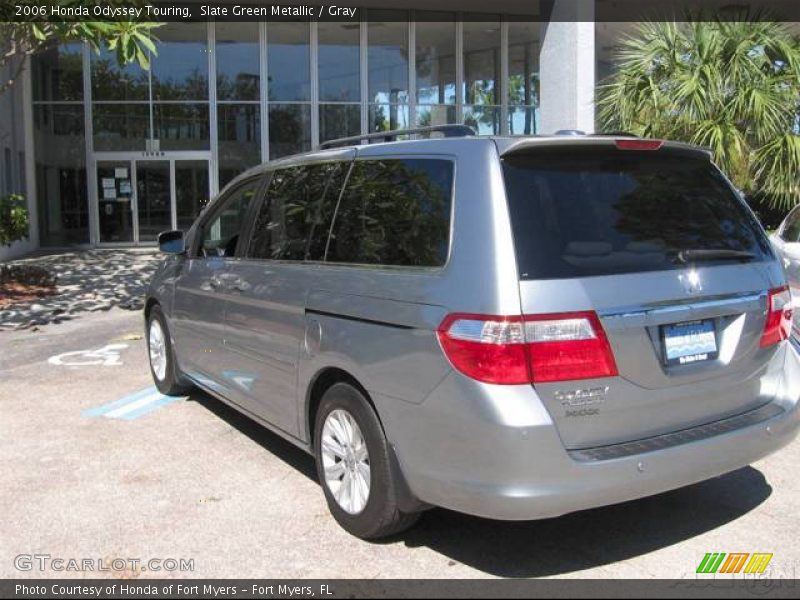 Slate Green Metallic / Gray 2006 Honda Odyssey Touring