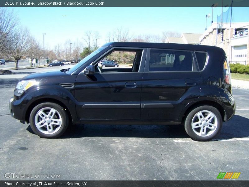 Shadow Black / Black Soul Logo Cloth 2010 Kia Soul +