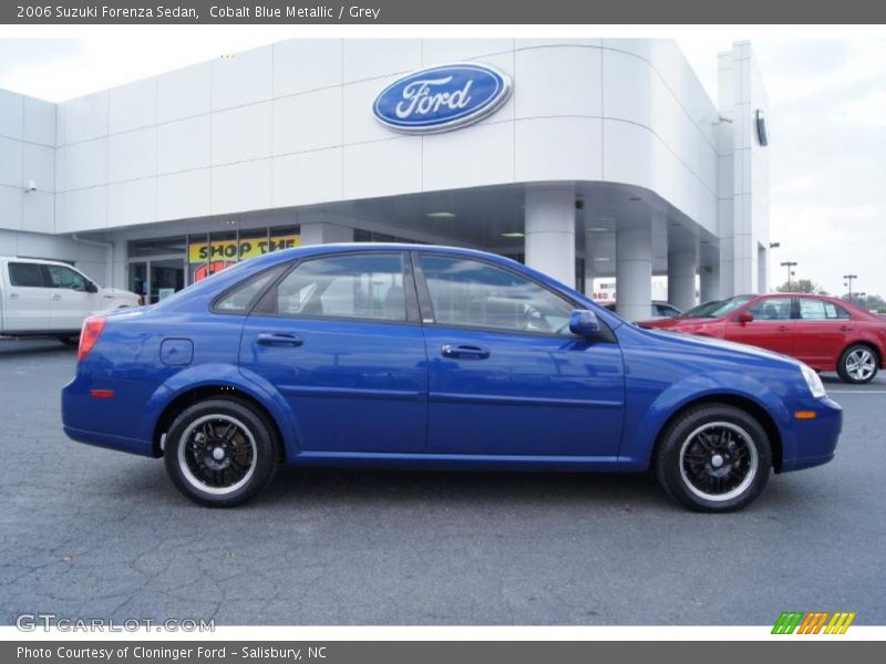 Cobalt Blue Metallic / Grey 2006 Suzuki Forenza Sedan