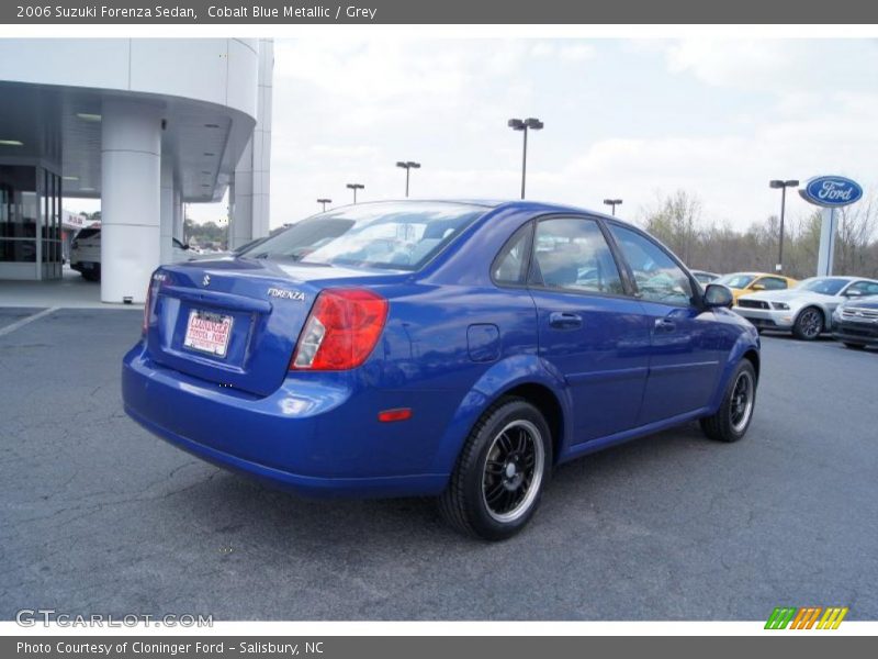 Cobalt Blue Metallic / Grey 2006 Suzuki Forenza Sedan