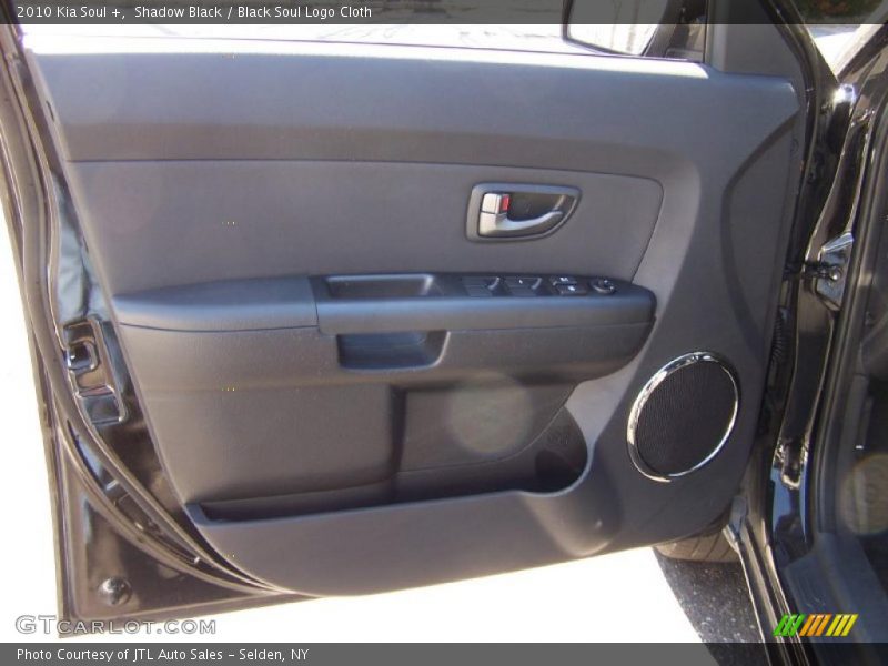 Shadow Black / Black Soul Logo Cloth 2010 Kia Soul +