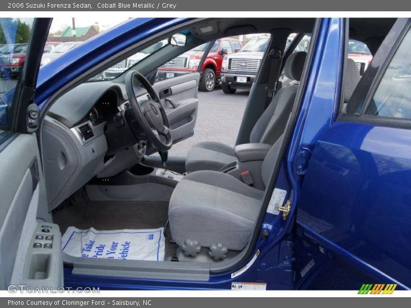 Cobalt Blue Metallic / Grey 2006 Suzuki Forenza Sedan