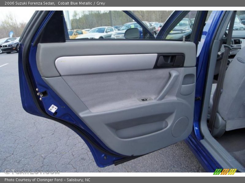 Cobalt Blue Metallic / Grey 2006 Suzuki Forenza Sedan