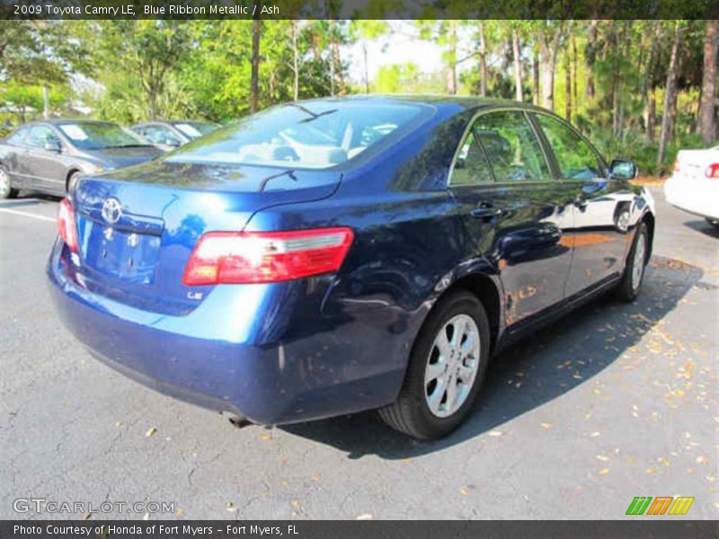 Blue Ribbon Metallic / Ash 2009 Toyota Camry LE