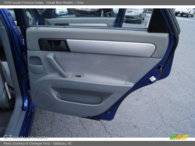 Cobalt Blue Metallic / Grey 2006 Suzuki Forenza Sedan
