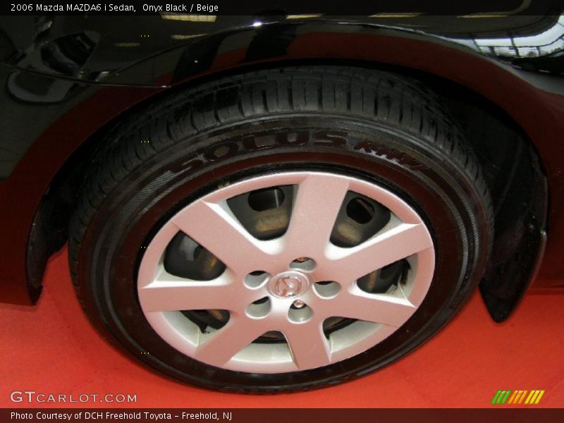 Onyx Black / Beige 2006 Mazda MAZDA6 i Sedan