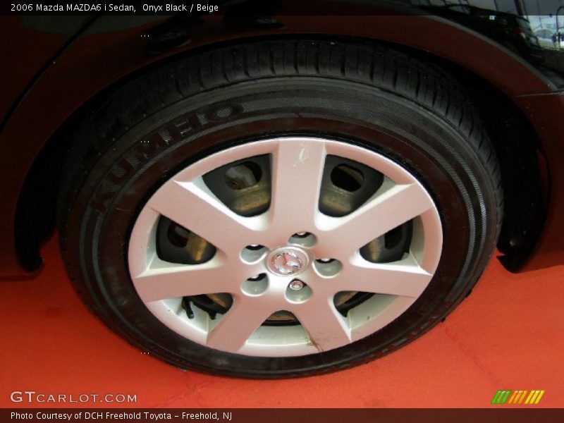 Onyx Black / Beige 2006 Mazda MAZDA6 i Sedan