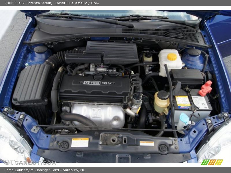 Cobalt Blue Metallic / Grey 2006 Suzuki Forenza Sedan