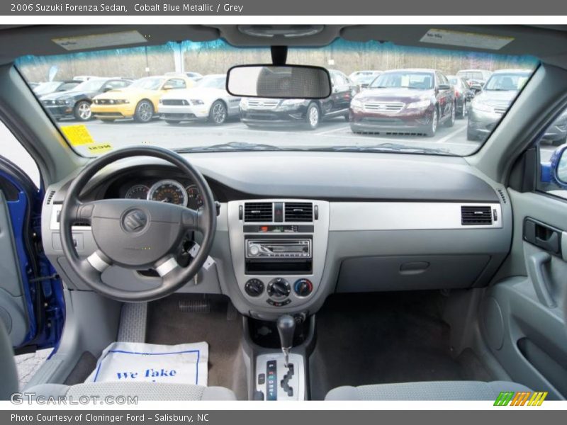 Cobalt Blue Metallic / Grey 2006 Suzuki Forenza Sedan