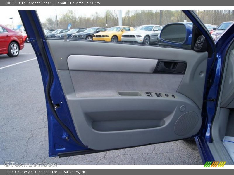 Cobalt Blue Metallic / Grey 2006 Suzuki Forenza Sedan