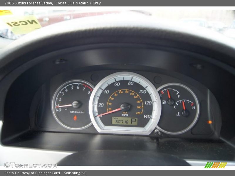 Cobalt Blue Metallic / Grey 2006 Suzuki Forenza Sedan