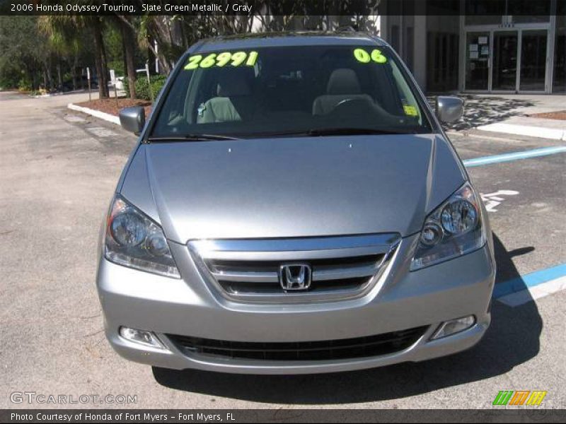 Slate Green Metallic / Gray 2006 Honda Odyssey Touring