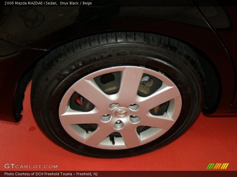 Onyx Black / Beige 2006 Mazda MAZDA6 i Sedan