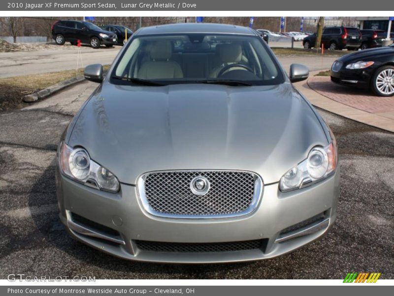 Lunar Grey Metallic / Dove 2010 Jaguar XF Premium Sport Sedan