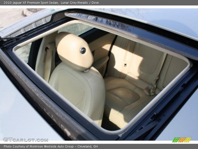 Lunar Grey Metallic / Dove 2010 Jaguar XF Premium Sport Sedan