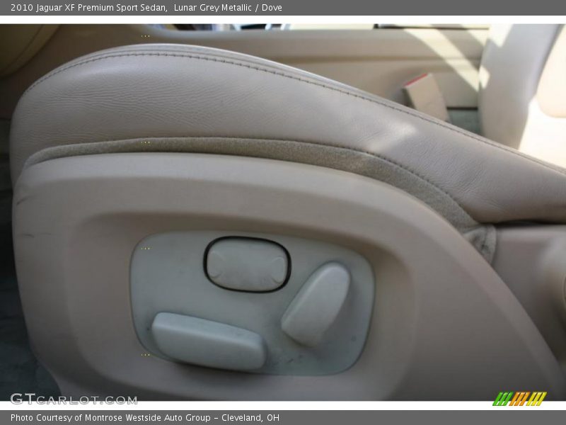 Lunar Grey Metallic / Dove 2010 Jaguar XF Premium Sport Sedan