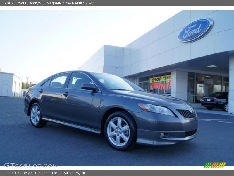 Magnetic Gray Metallic / Ash 2007 Toyota Camry SE