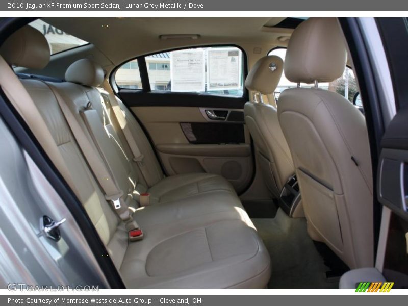Lunar Grey Metallic / Dove 2010 Jaguar XF Premium Sport Sedan