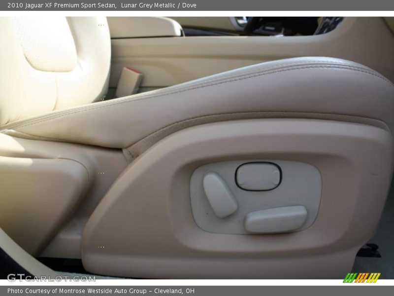 Lunar Grey Metallic / Dove 2010 Jaguar XF Premium Sport Sedan