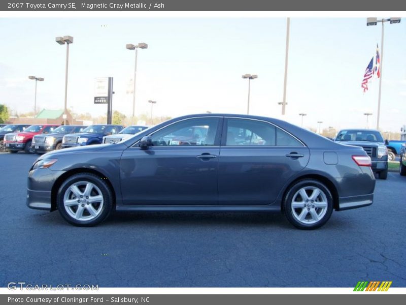 Magnetic Gray Metallic / Ash 2007 Toyota Camry SE