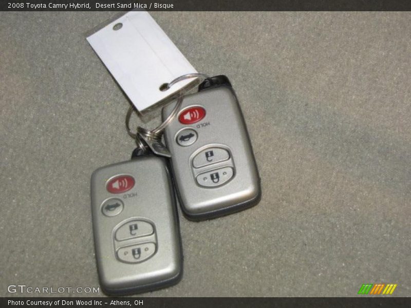 Desert Sand Mica / Bisque 2008 Toyota Camry Hybrid