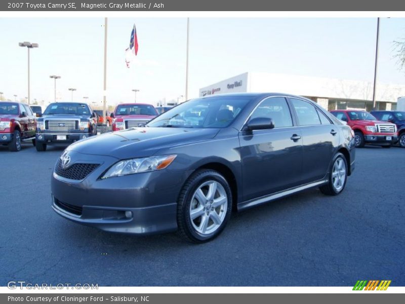 Magnetic Gray Metallic / Ash 2007 Toyota Camry SE