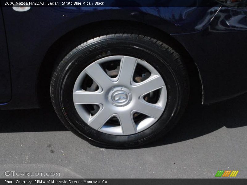 Strato Blue Mica / Black 2006 Mazda MAZDA3 i Sedan