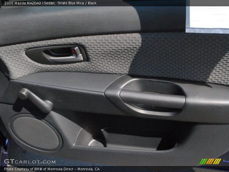 Strato Blue Mica / Black 2006 Mazda MAZDA3 i Sedan