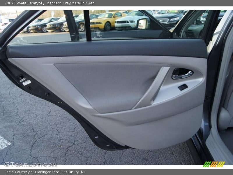 Magnetic Gray Metallic / Ash 2007 Toyota Camry SE