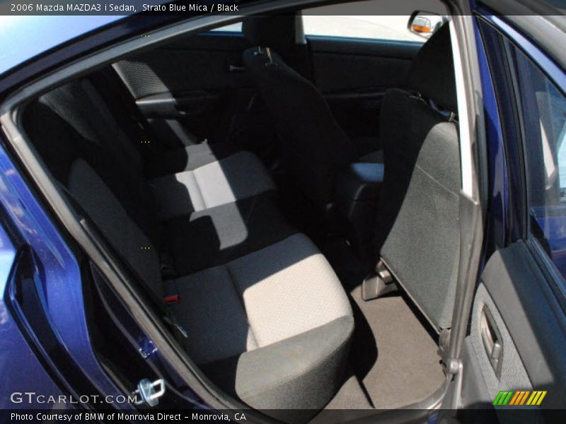 Strato Blue Mica / Black 2006 Mazda MAZDA3 i Sedan