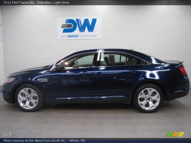 Kona Blue / Light Stone 2011 Ford Taurus SEL