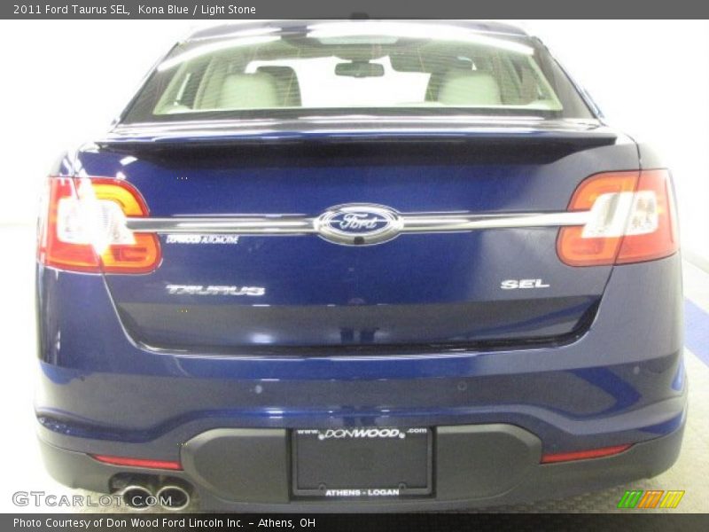 Kona Blue / Light Stone 2011 Ford Taurus SEL