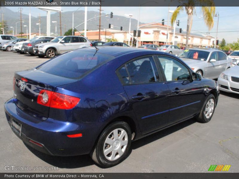 Strato Blue Mica / Black 2006 Mazda MAZDA3 i Sedan