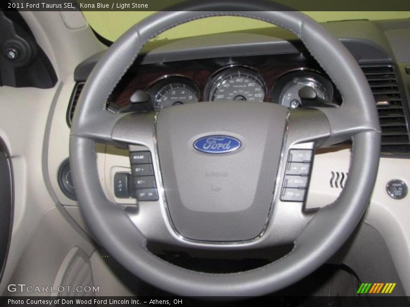 Kona Blue / Light Stone 2011 Ford Taurus SEL